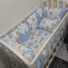 Tour de lit nounours bleu